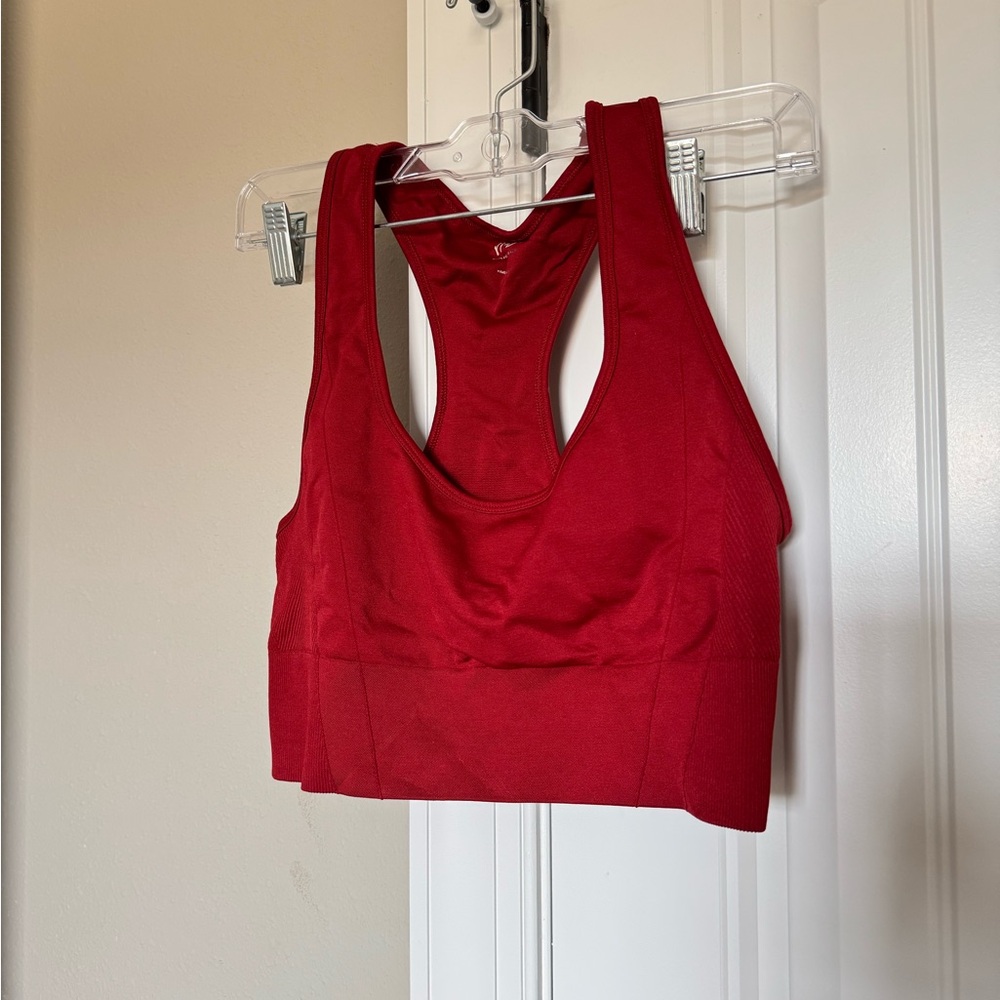 YPB (by Abercrombie) Red Sports Bra